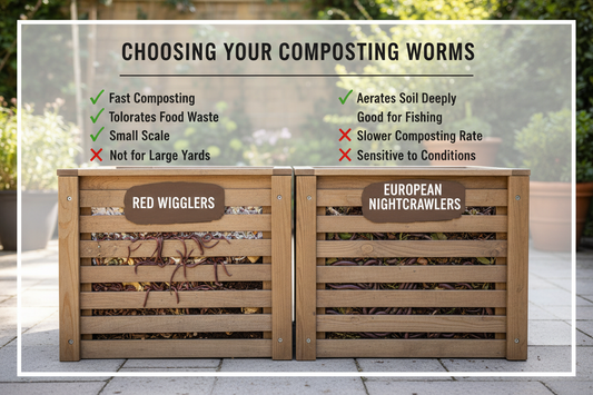 Types of Worms for Composting