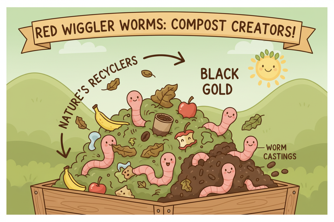 Red Wiggler Worms 101: Everything You Need to Know About Eisenia Fetida