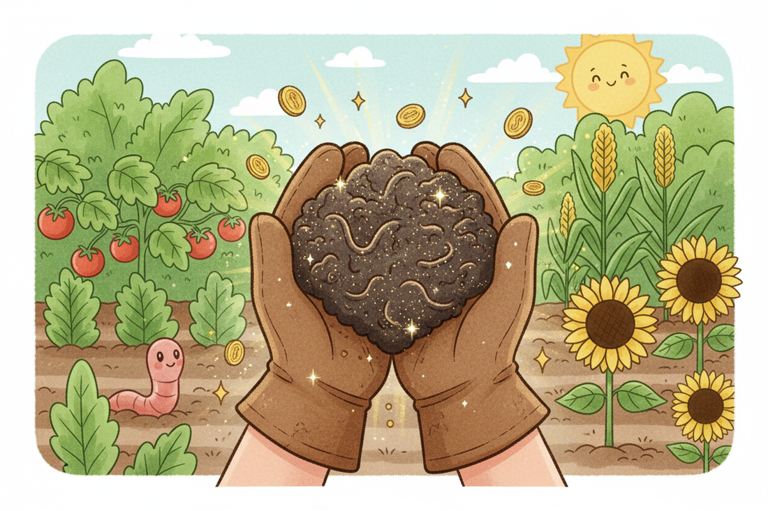 Make Your Own Black Gold: Why Worm Poop Is So Great for Your Garden