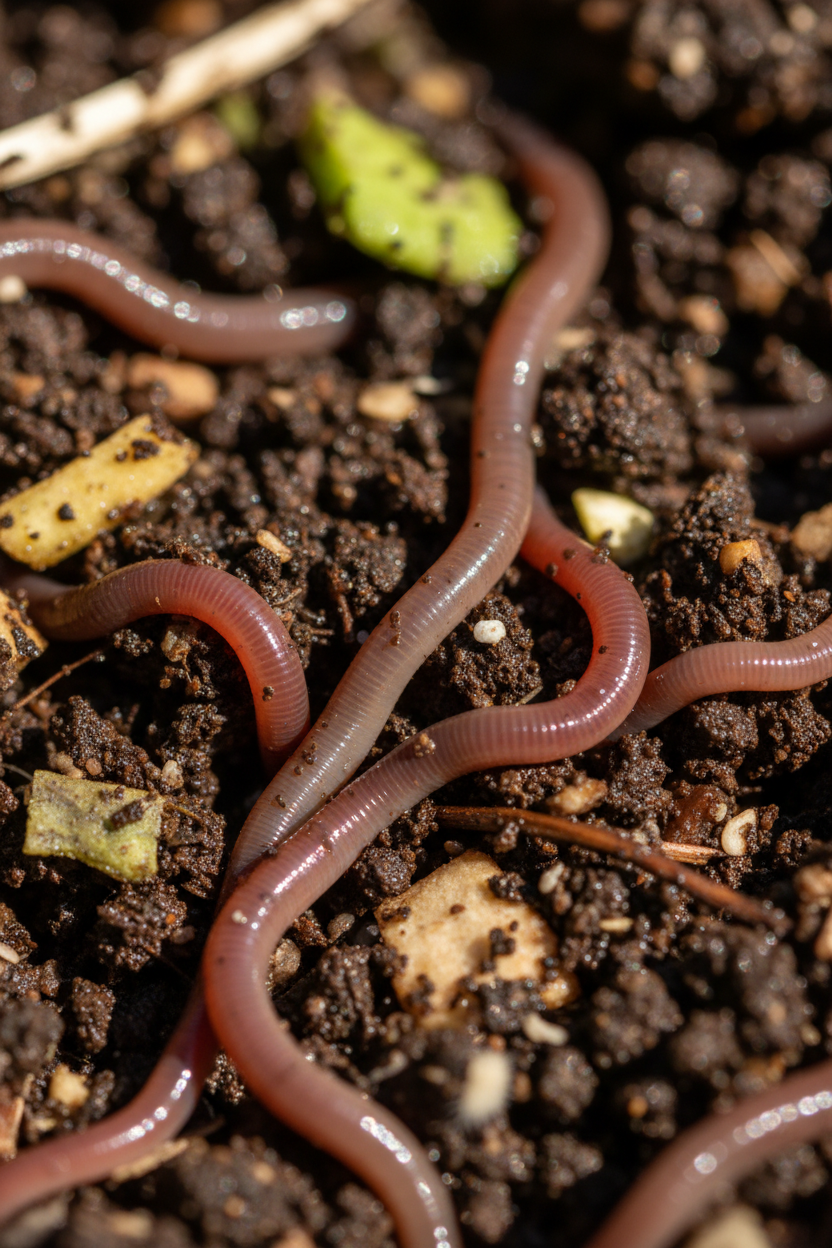 Red Wiggler worms macro